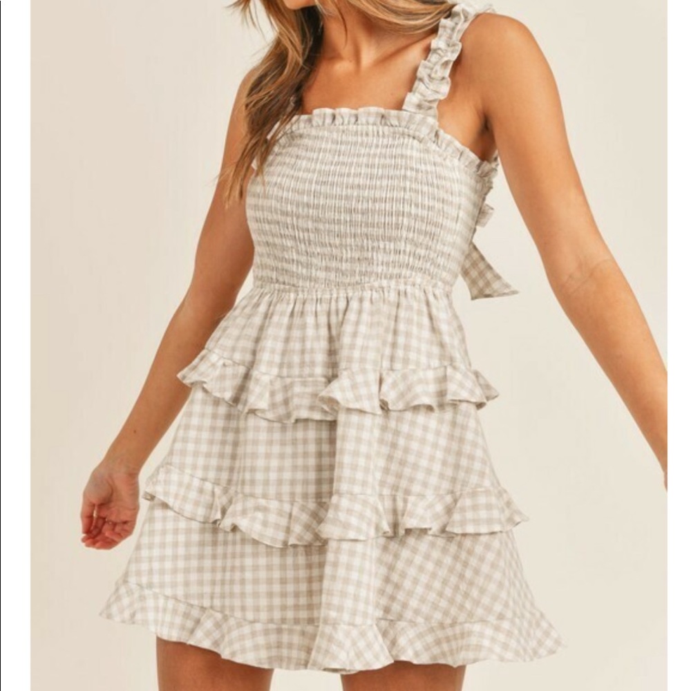 Tie-back Ruffle Dress ⚡️NWT⚡️